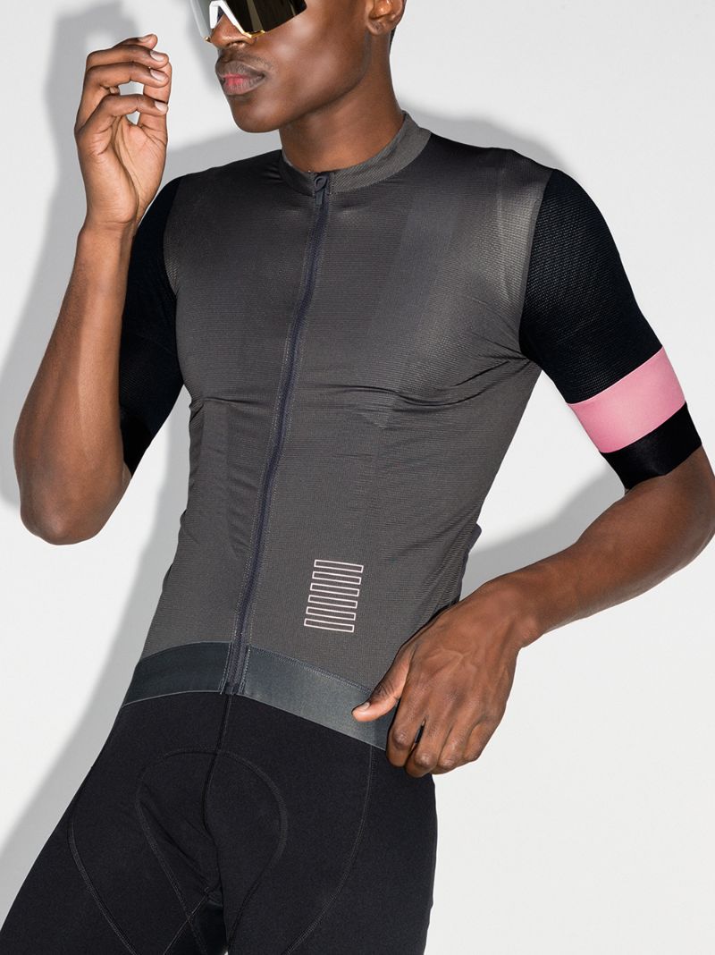 Grey Pro Team Zip-up Jersey Top