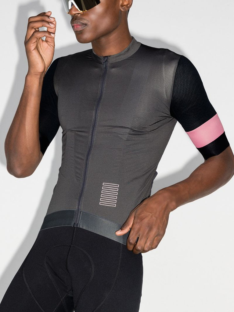 Grey Pro Team Zip-up Jersey Top
