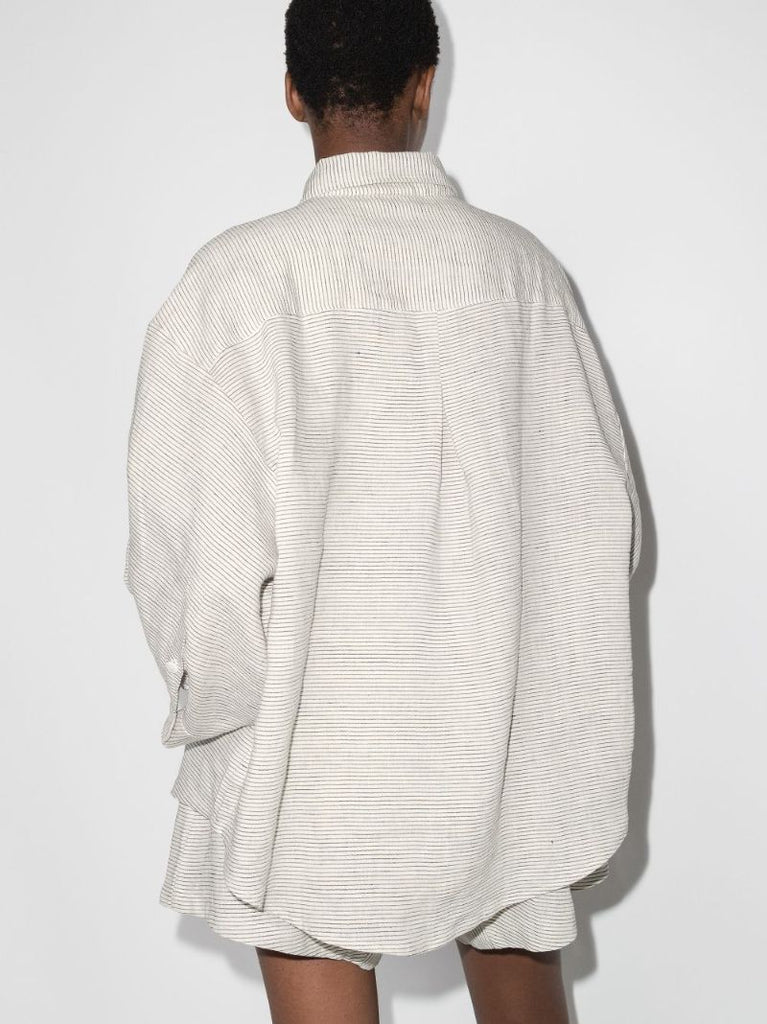 Grey the 03 Striped Pajama Set