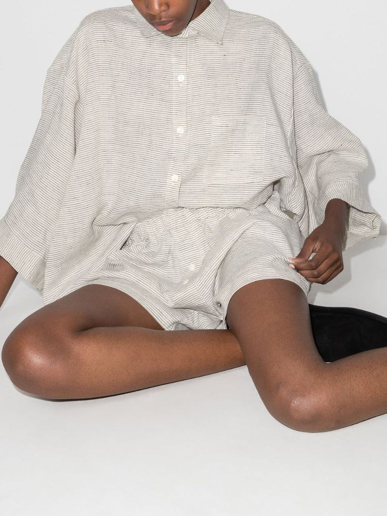 Grey the 03 Striped Pajama Set