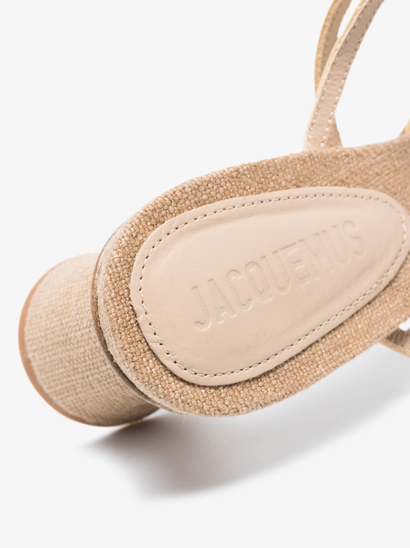 Neutral Les Chaussures Basgia Leather Mules