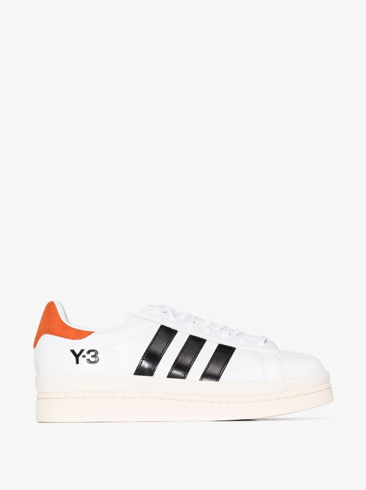 White Hicho Leather Sneakers