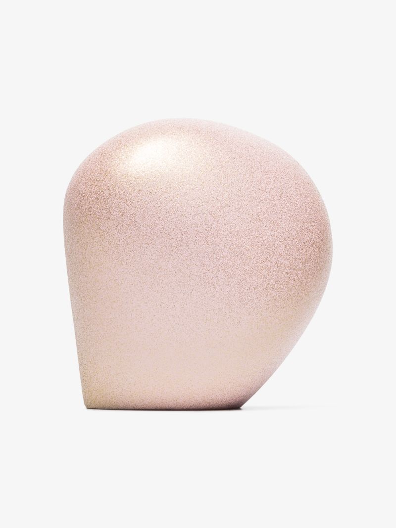 X Fleur Hulleman Pink Pebble Ceramic Ornament
