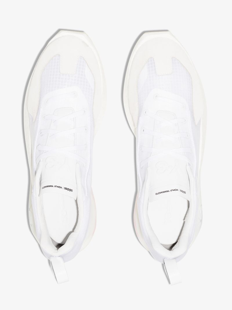 White Orisan Low Top Sneakers