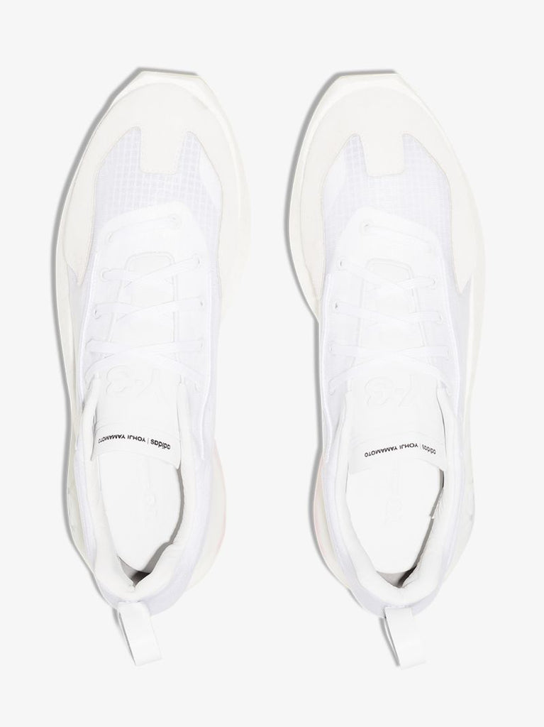 White Orisan Low Top Sneakers