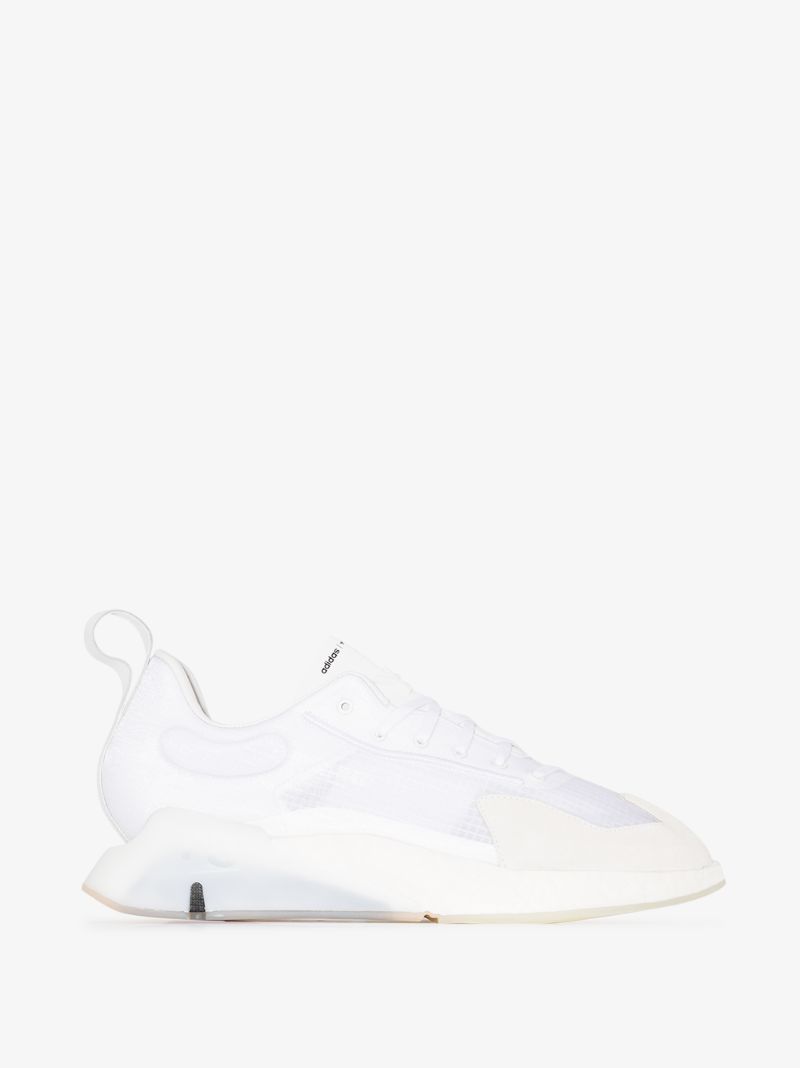 White Orisan Low Top Sneakers