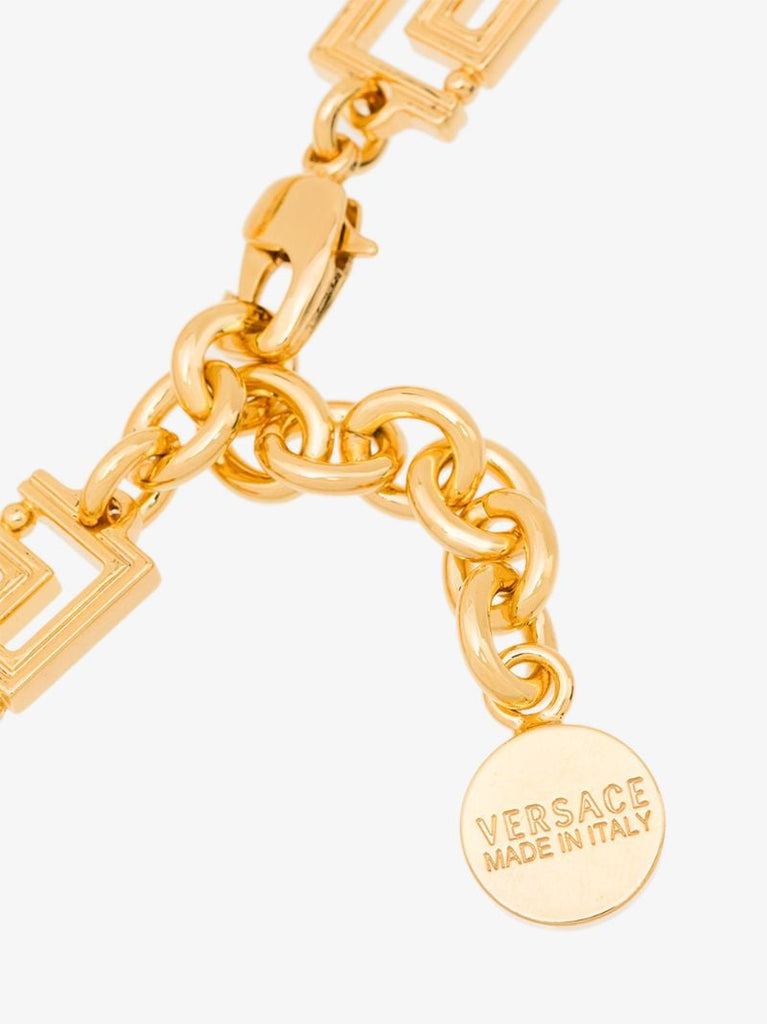 Gold-tone Medusa Chain Bracelet