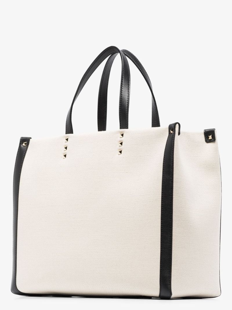 Neutral Vltn Canvas Tote Bag