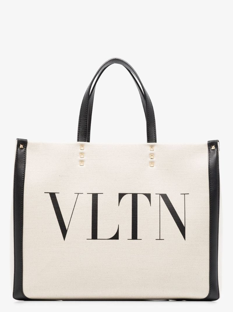 Neutral Vltn Canvas Tote Bag