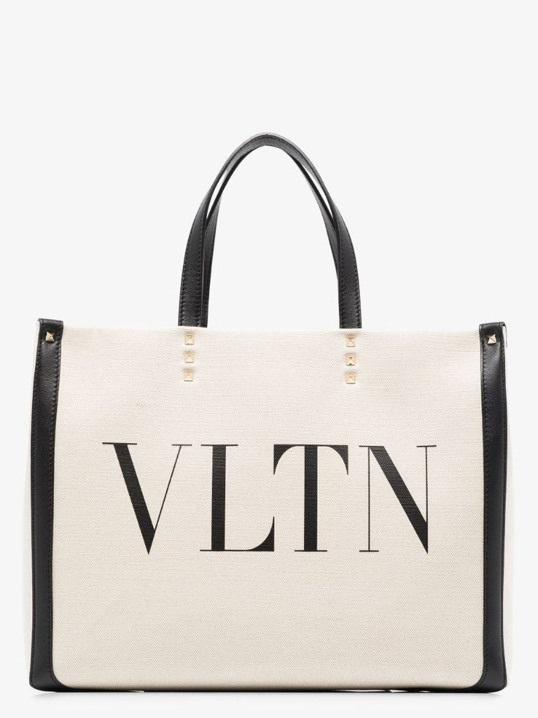 Neutral Vltn Canvas Tote Bag