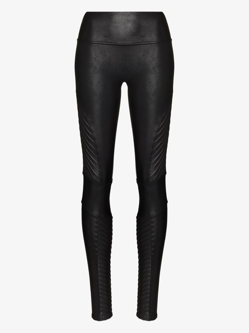 Faux Leather Moto Leggings