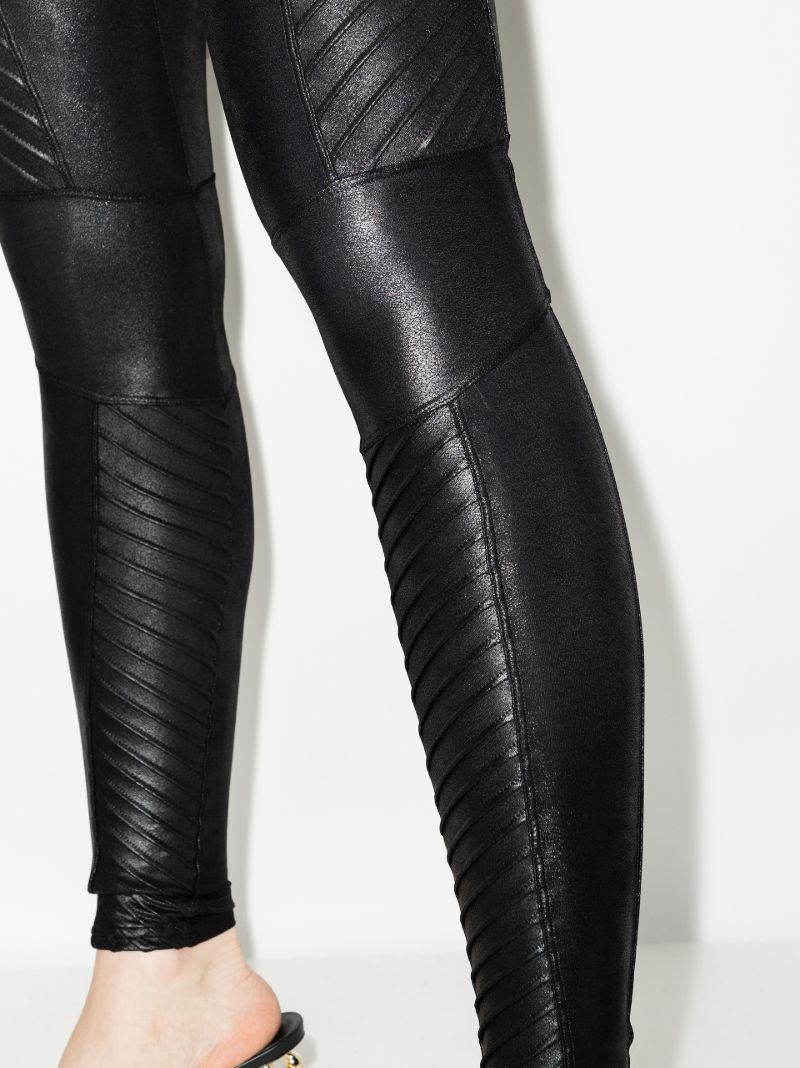 Faux Leather Moto Leggings