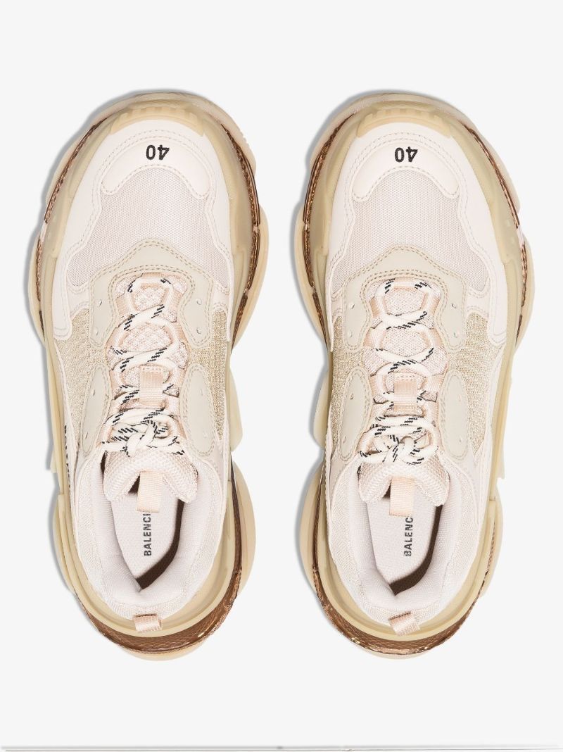 Neutral Triple S Sneakers