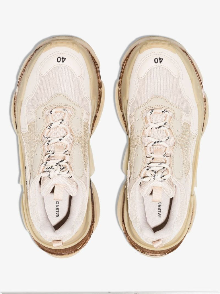 Neutral Triple S Sneakers