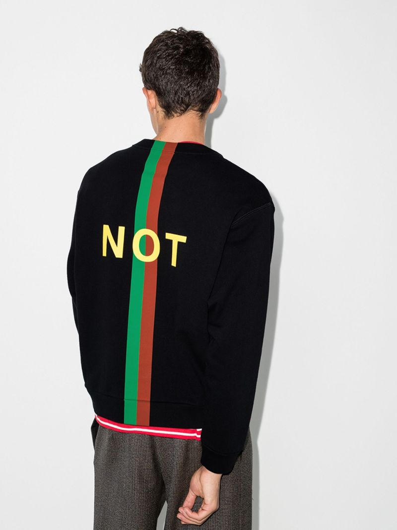 Fake/not Cotton Sweatshirt