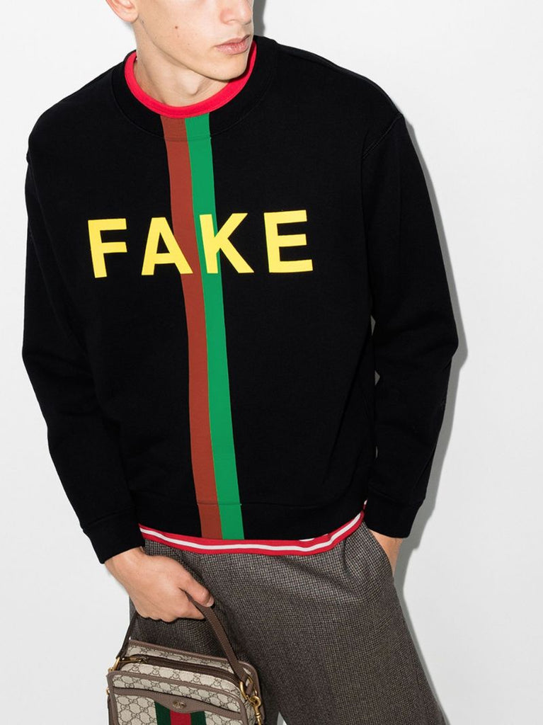 Fake/not Cotton Sweatshirt