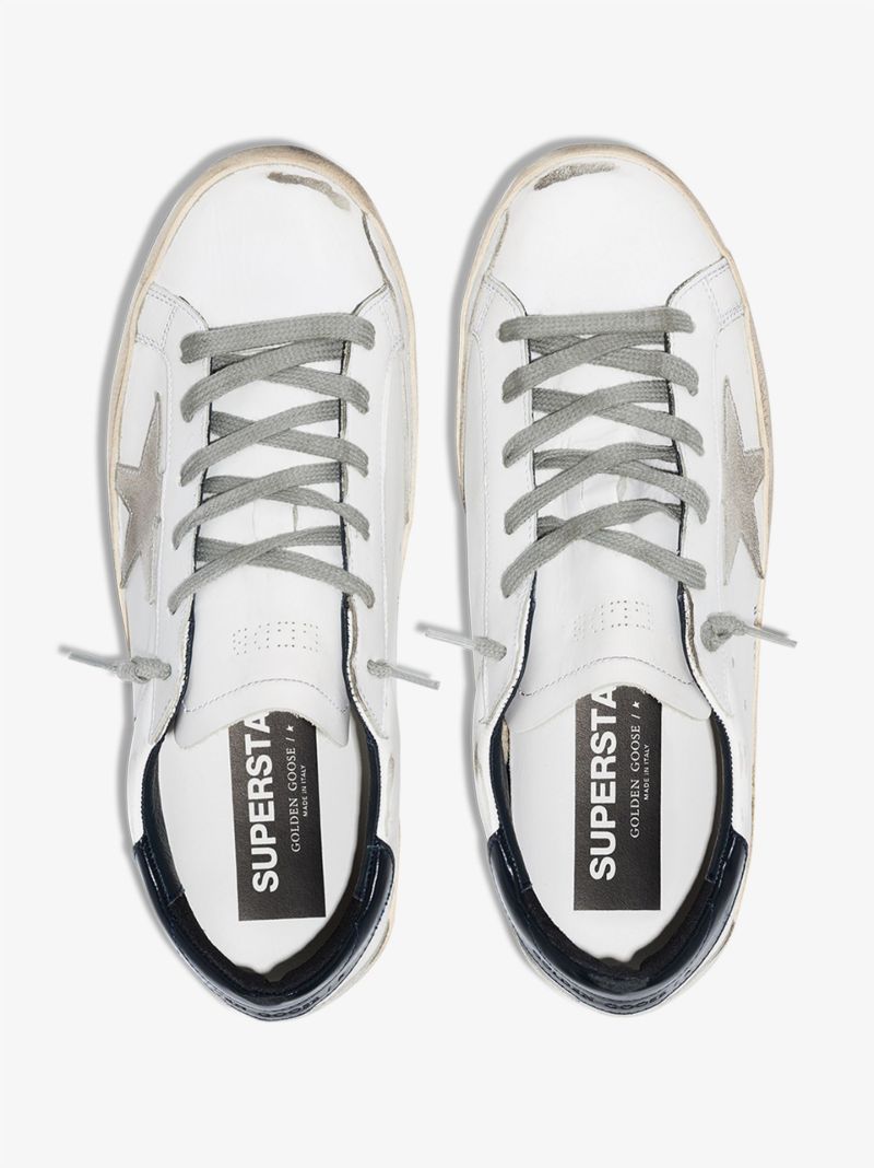 Superstar Distressed-finish Sneakers