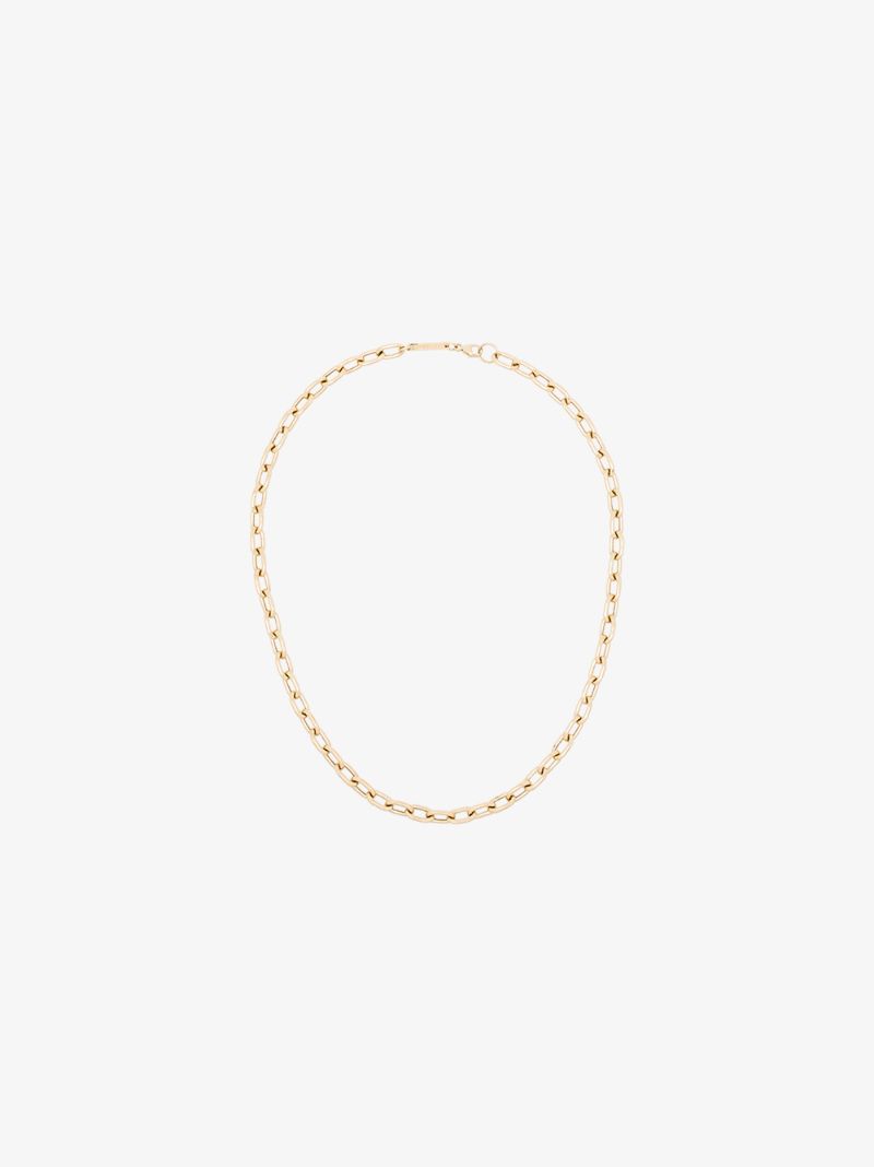 14k Yellow Gold Large Chain Necklace