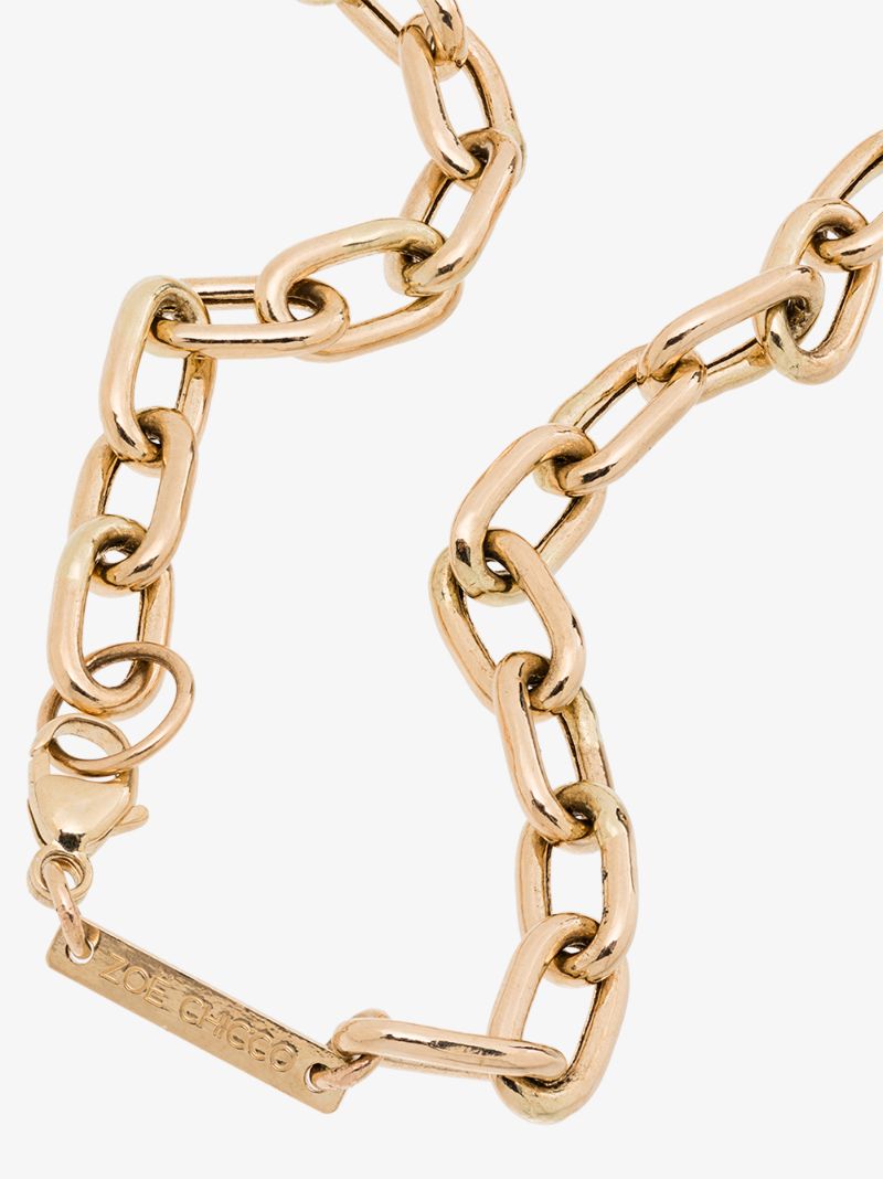 14k Yellow Gold Large Chain Necklace