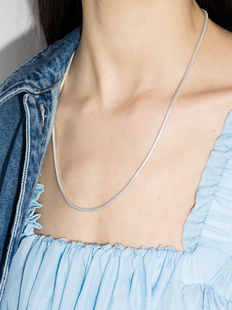 Sterling Silver Serilda Chain Necklace