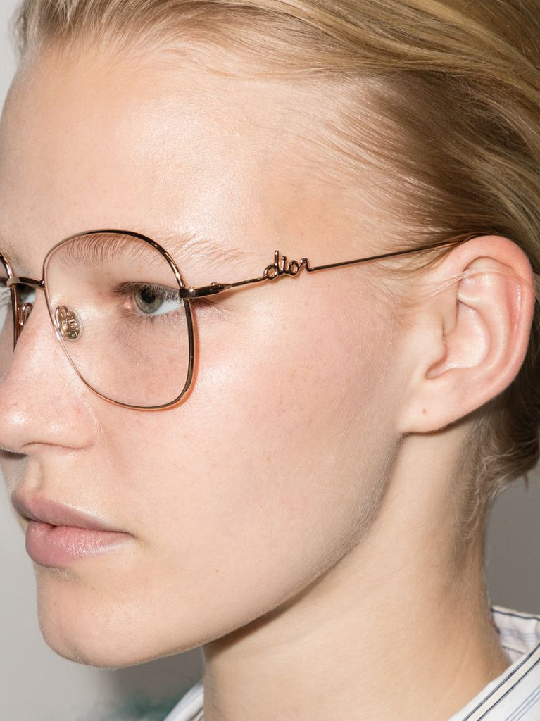 Rose Gold Tone Signature Optical Glasses