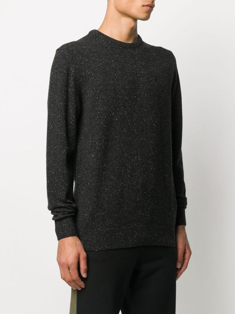 Black Tisbury Crew Neck Jumper