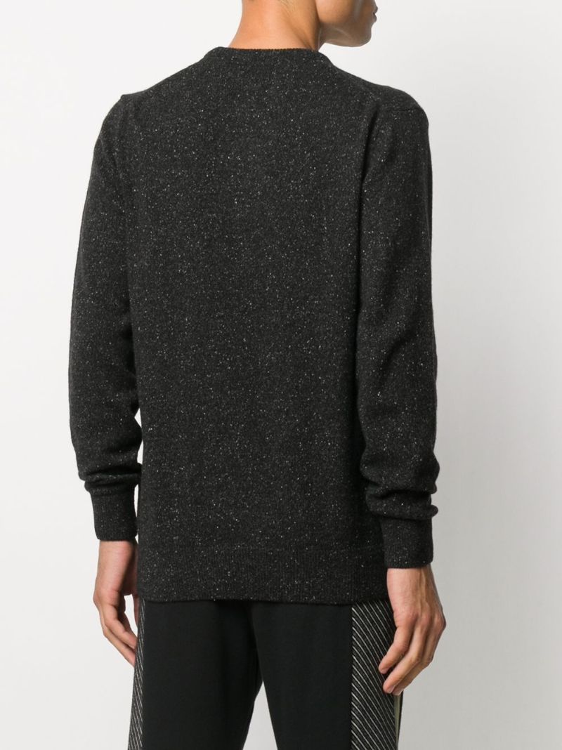 Black Tisbury Crew Neck Jumper