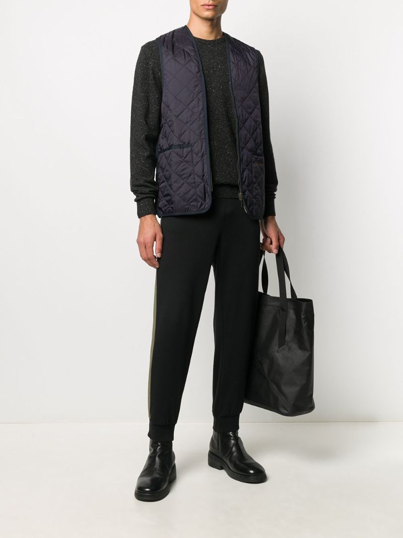 Black Tisbury Crew Neck Jumper