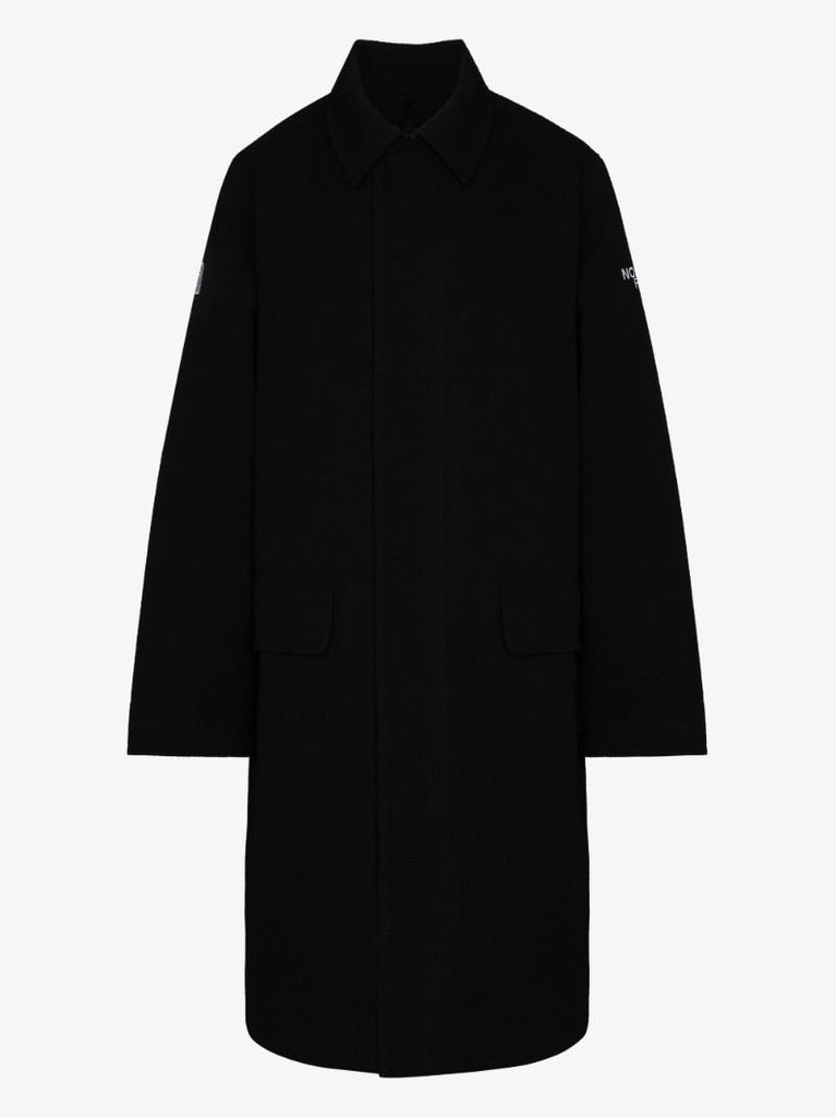 Black Future Light Ripstop Logo Coat