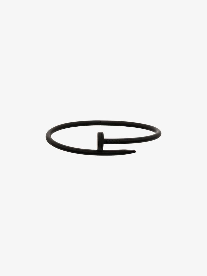 Customised Pre-owned 18k White Gold Cartier Juste Un Clou Bracelet
