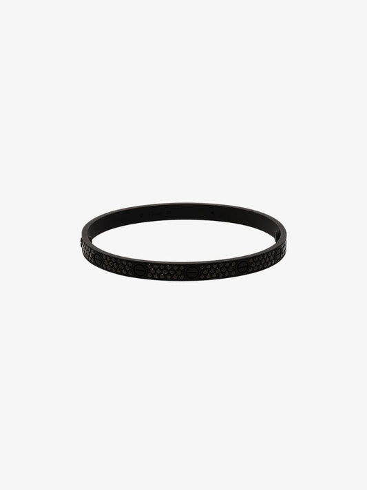 Customised 18k White Gold Cartier Love Bracelet