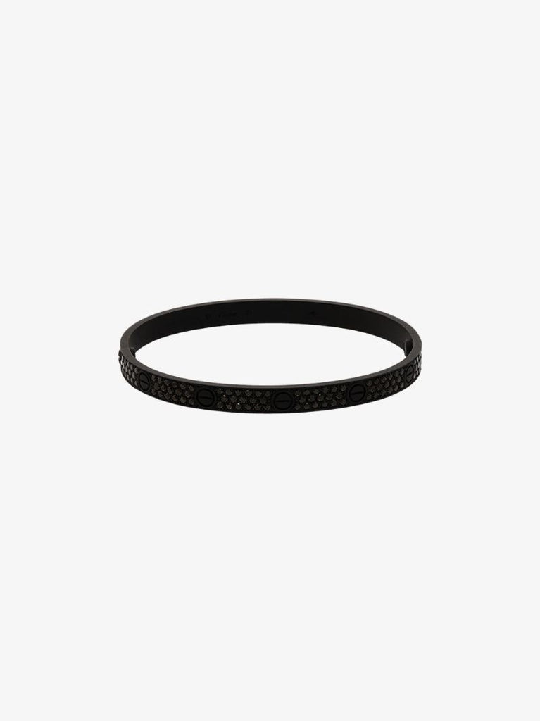 Customised 18k White Gold Cartier Love Bracelet