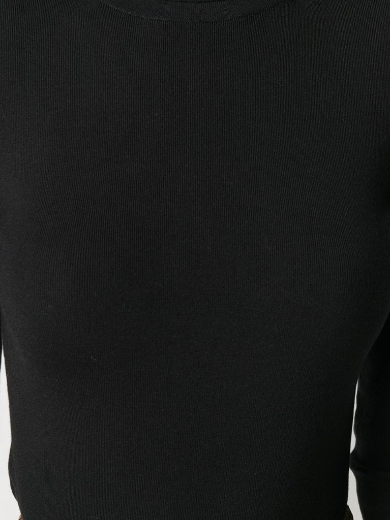 Silk Stretch Turtleneck Jumper