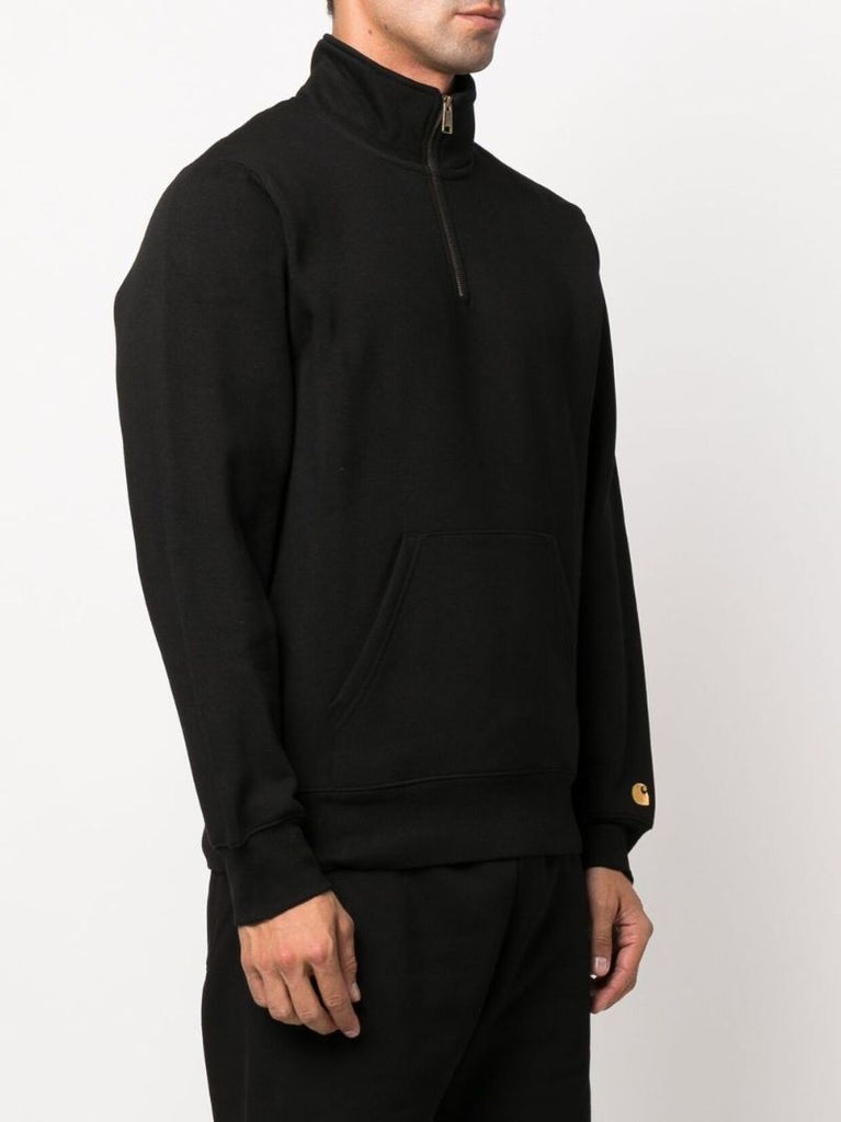 Black Chase Zip-up Sweatshirt