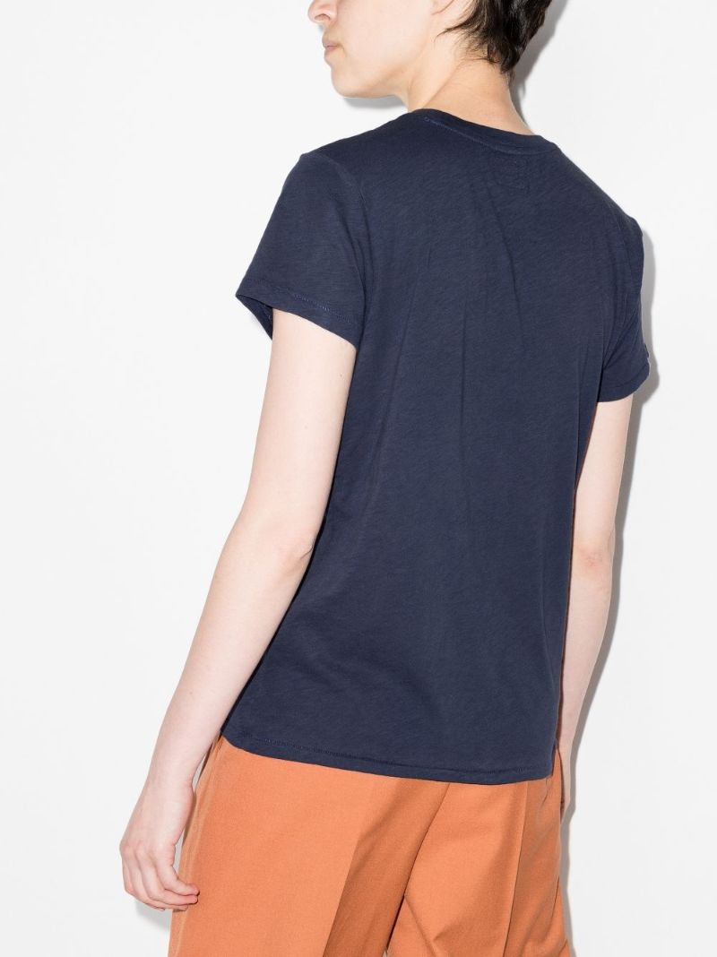 Denim Polo Bear Print T-shirt