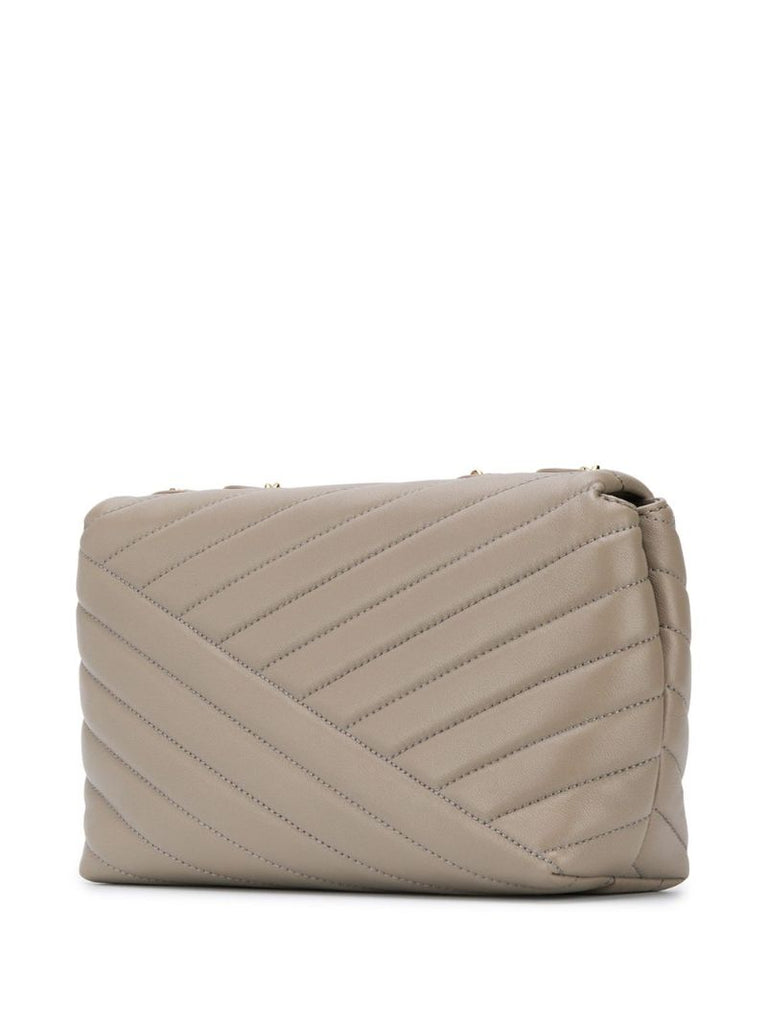 Neutral Kira Chevron Shoulder Bag