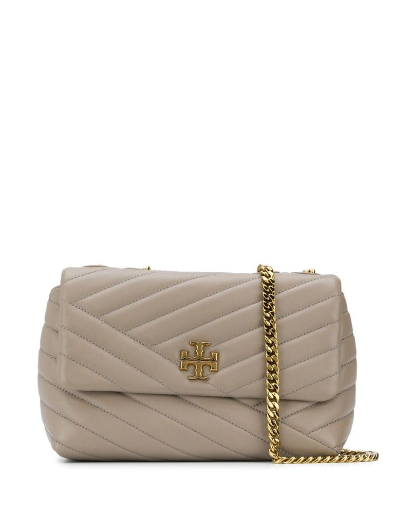 Neutral Kira Chevron Shoulder Bag