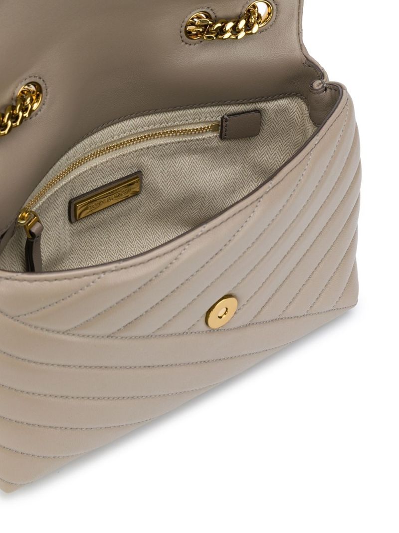 Neutral Kira Chevron Shoulder Bag