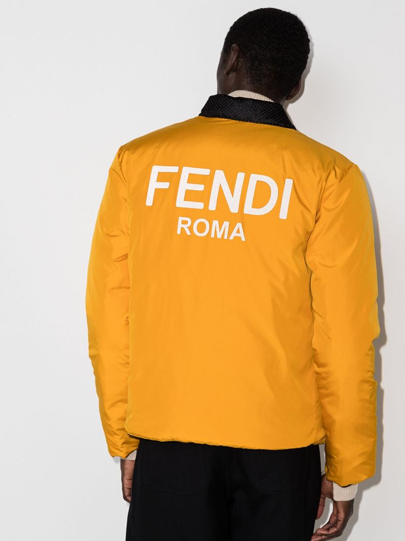 Reversible Padded Logo Jacket