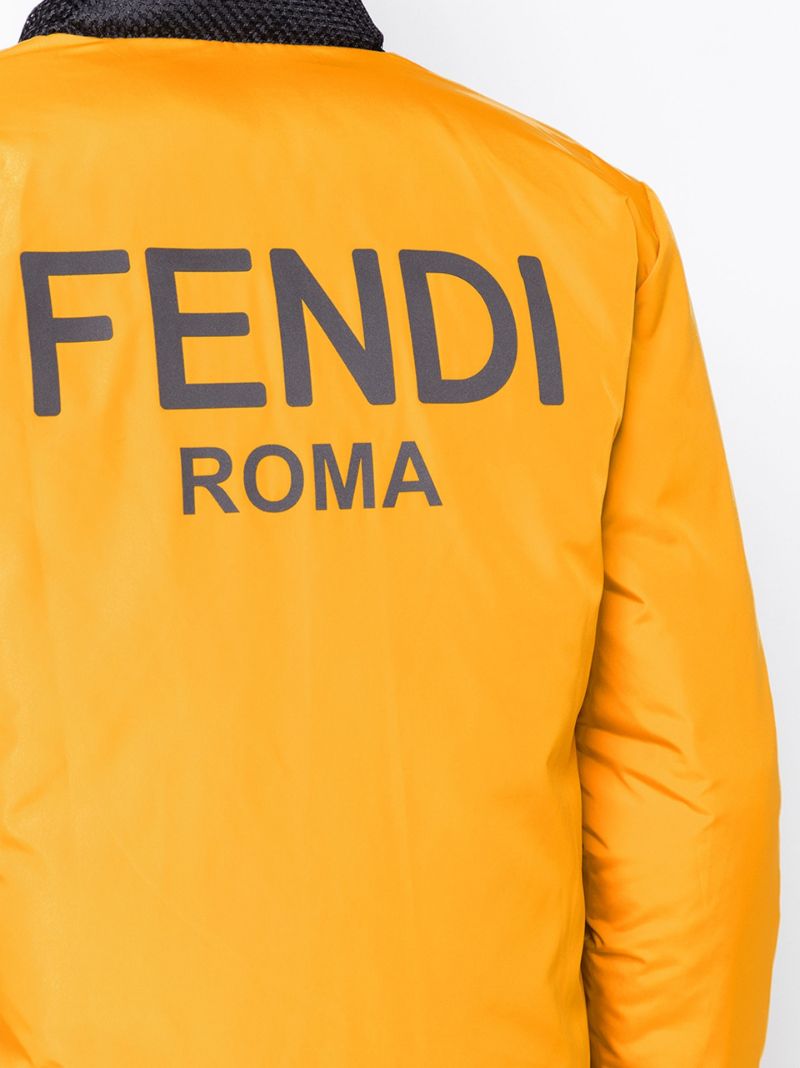 Reversible Padded Logo Jacket
