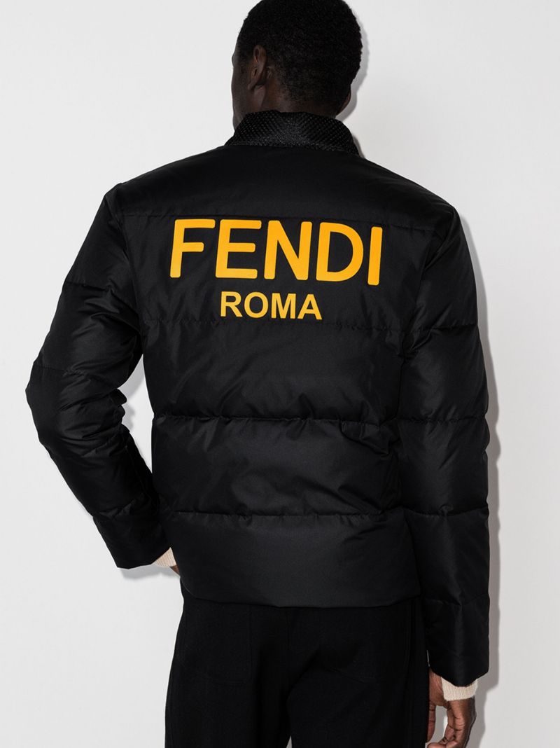 Reversible Padded Logo Jacket