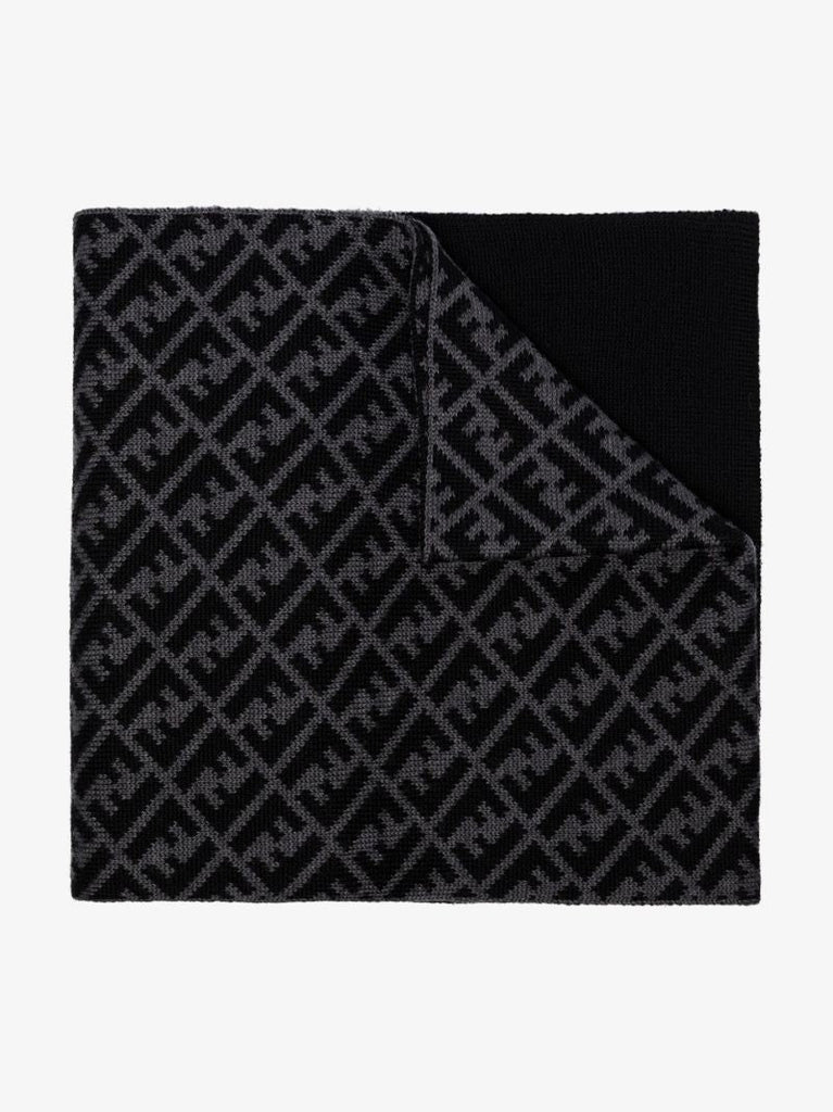 Panelled Ff Print Scarf
