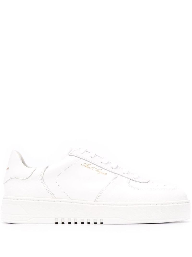 White Orbit Leather Trainers