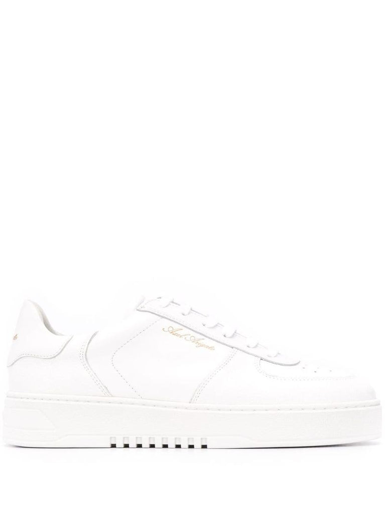 White Orbit Leather Trainers