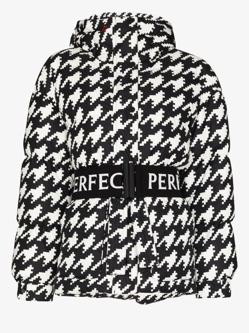 Oversized Parka Ii Houndstooth Ski Coat
