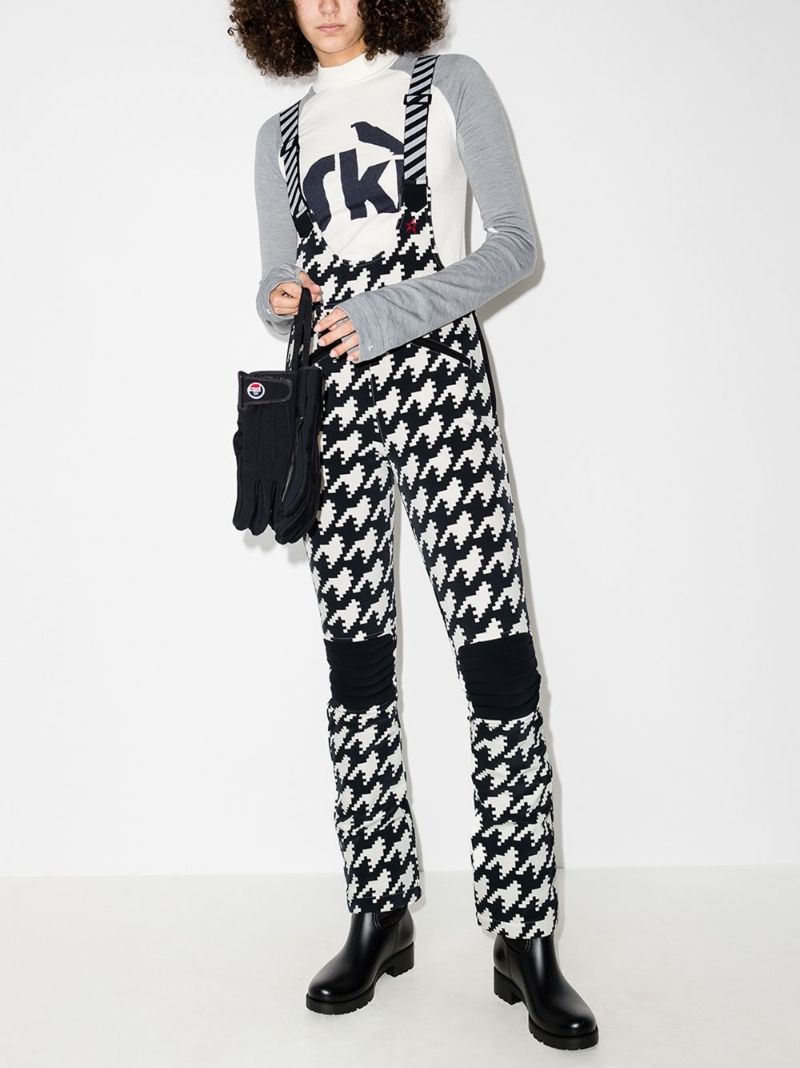 Isola Houndstooth Ski Trousers