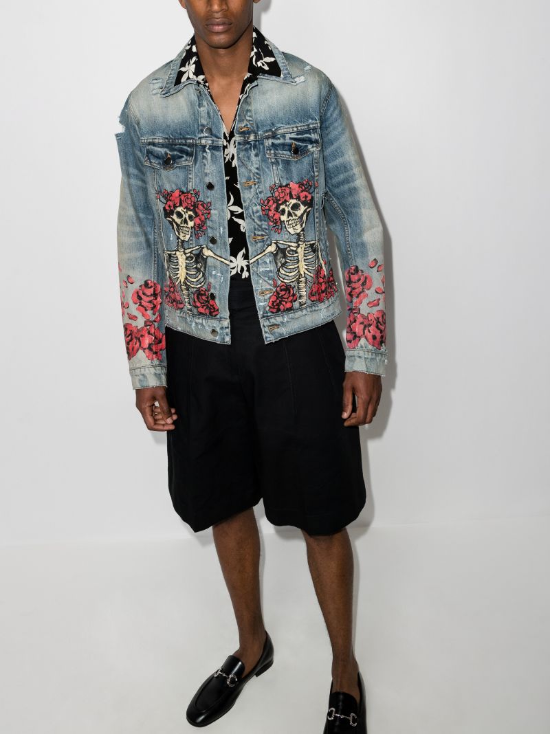 X Grateful Dead Printed Denim Jacket