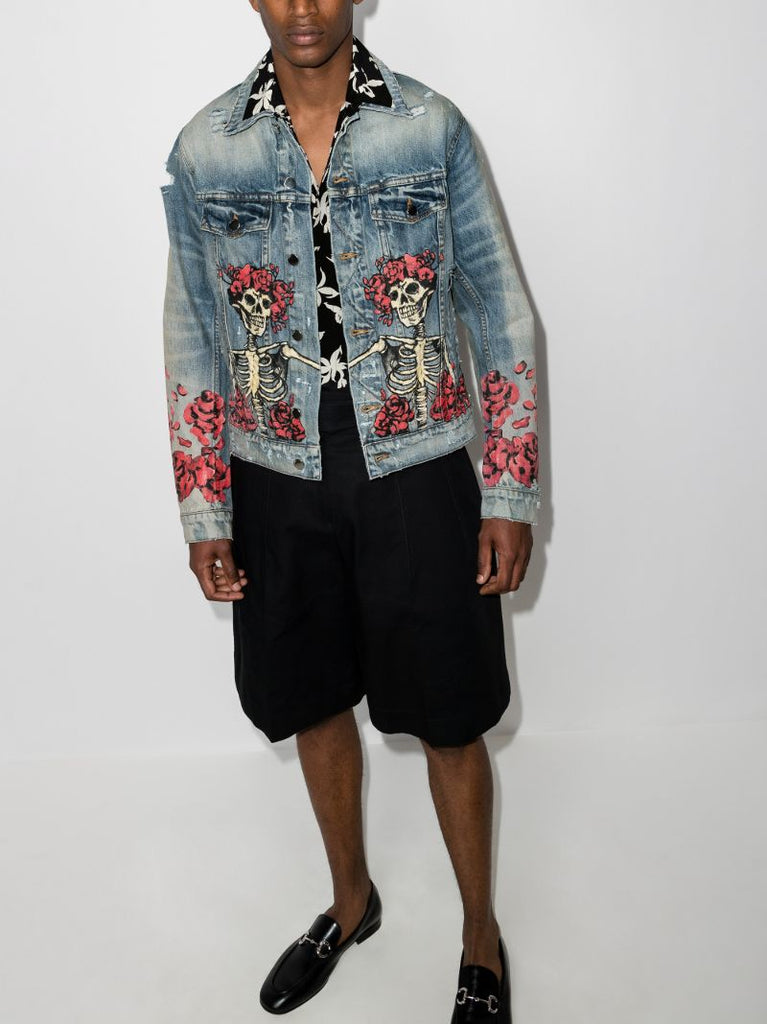 X Grateful Dead Printed Denim Jacket