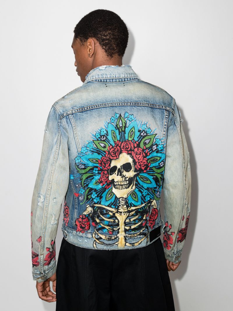 X Grateful Dead Printed Denim Jacket