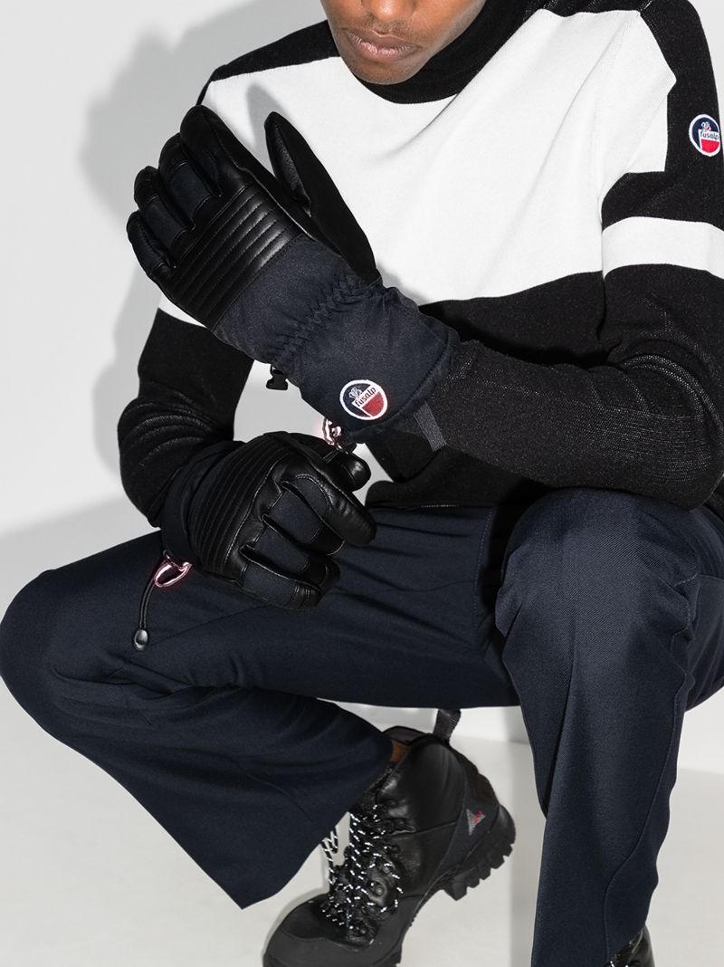Black Albinen Ski Gloves